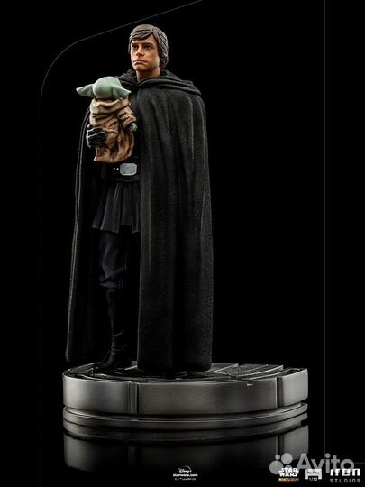 Luke Skywalker and Grogu