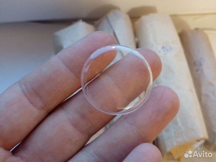 Часы СССР. стекла СССР для часов новые 30мм