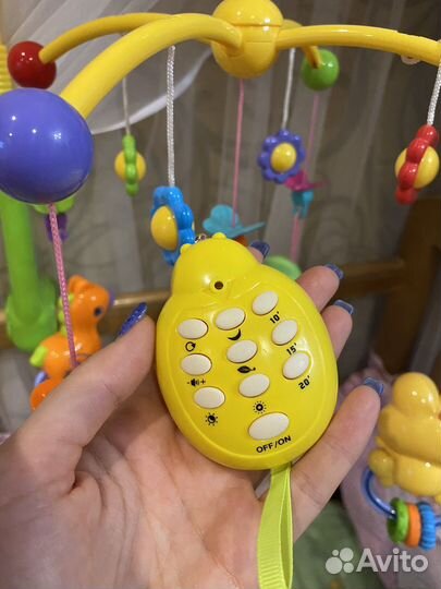 Музыкальная кровать на кроватку