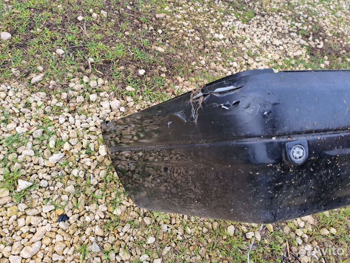 Бампер задний на Mercedes W140