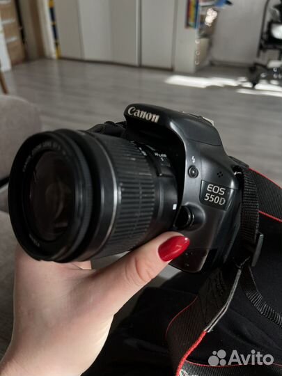 Фотоаппарат canon 550d
