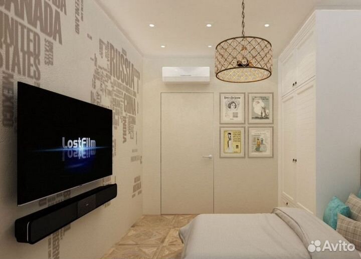 Скрытые двери под отделку