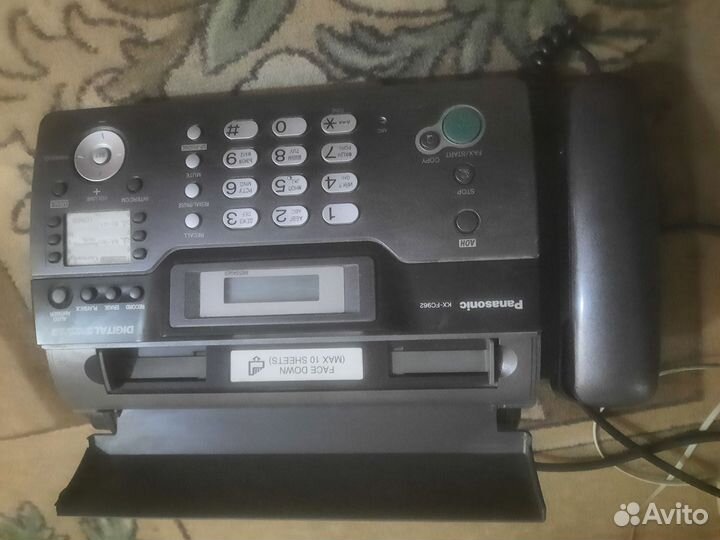 Телефон факс panasonic