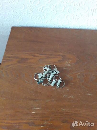 Советские винтажные зажимы и кольца для штор