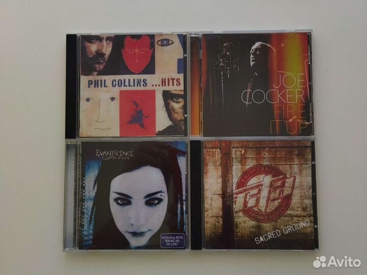Evanescence,Phil Collins,Joe Cocker,Sacred ground