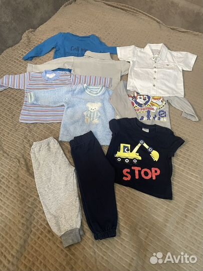 Детские вещи пакетом 80 86 92