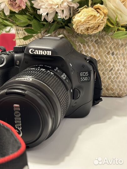 Зеркальный фотоаппарат canon 550d