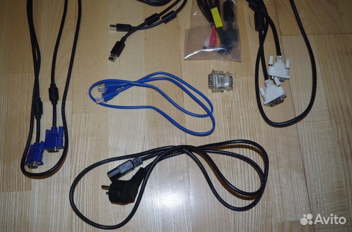 Кабели провода шнуры переходник для компьютера