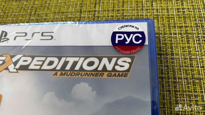 Expeditions a mudrunner game ps5 Новый диск