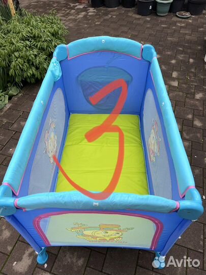 Манеж кровать seca