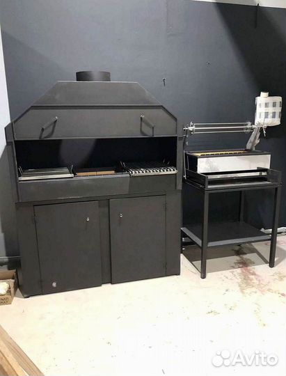 Мангал большой для дачи или кафе