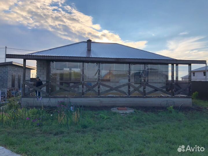 Мягкие окна для веранды