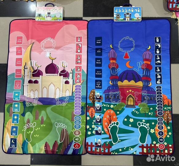 Обучающий коврик для намаза для детей