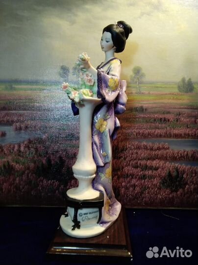 Гейша.Capodimonte.Италия.armani.Статуэтка.Флоренци