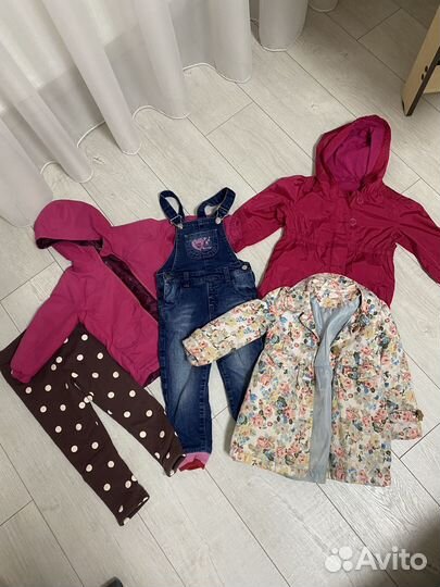 Детская одежда для девочек пакетом