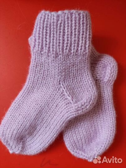 Носки детские вязаные