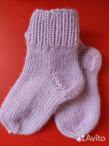 Носки детские вязаные