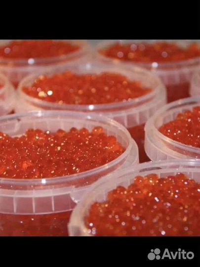 Красная икра горбуши