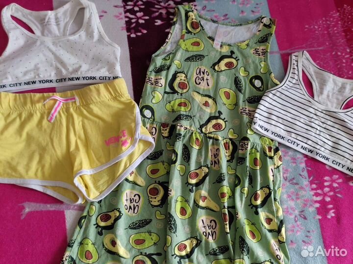 Пакет вещей на девочку 122-128