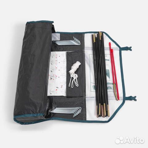 Кемпинговая палатка Quechua MH100 Fresh & Black