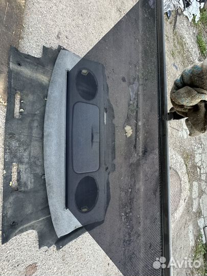 Задняя полка Peugeot Пежо 406 со шторкой