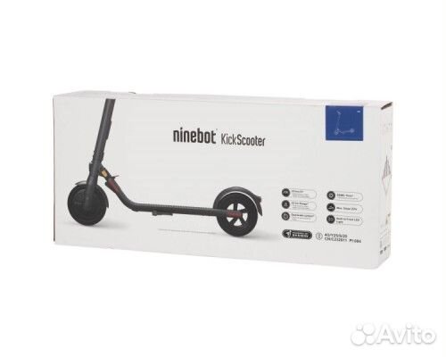 Электросамокат 14+ Ninebot KickScooter E22 новый