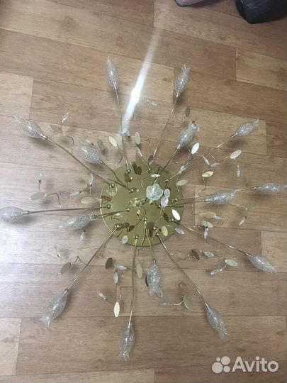 Люстра потолочная б/у