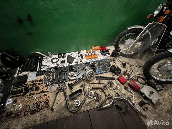 Запчасти для мотоцикла иж