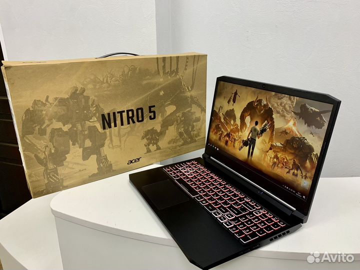 Игровой ноутбук Acer Nitro 5 144Hz / R7 /RTX3070