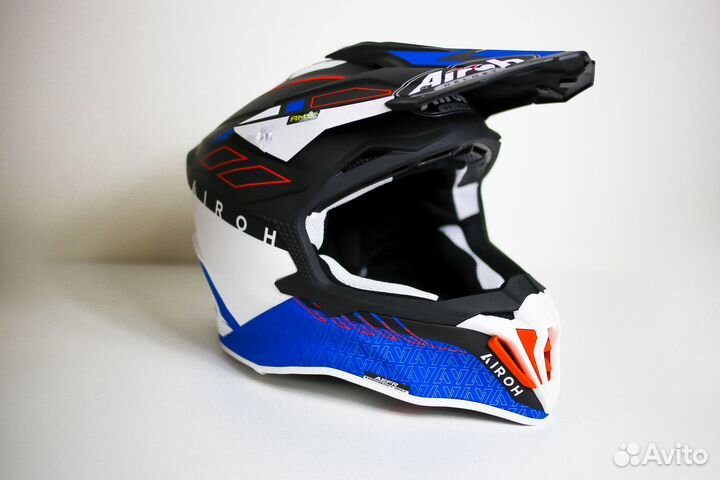 Мотошлем Airoh Stryker skin blue matt