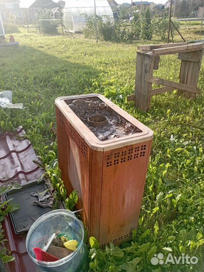 Печь банная бу