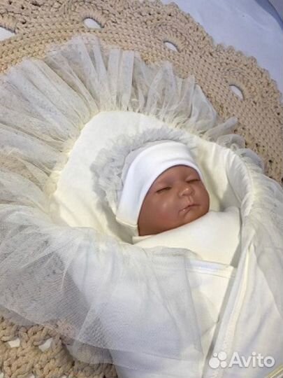 Комплект на выписку 4-х пред. девочка лето