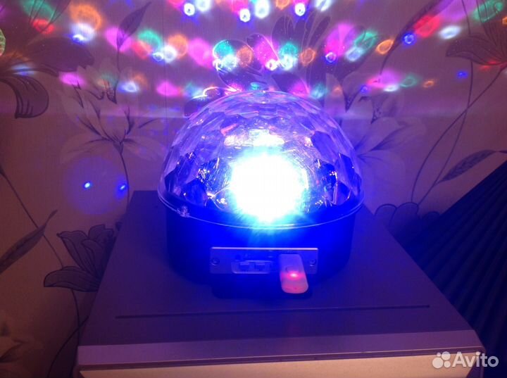 Музыкальный диско шар