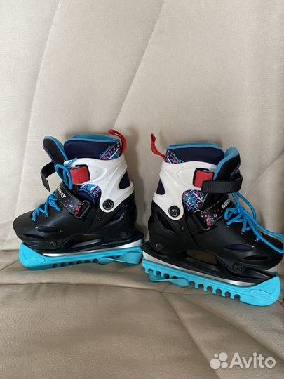 Коньки детские раздвижные 27 30