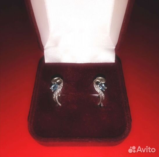 Серьги из серебра, 925