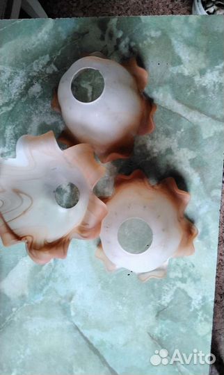 Плафоны для люстры бу