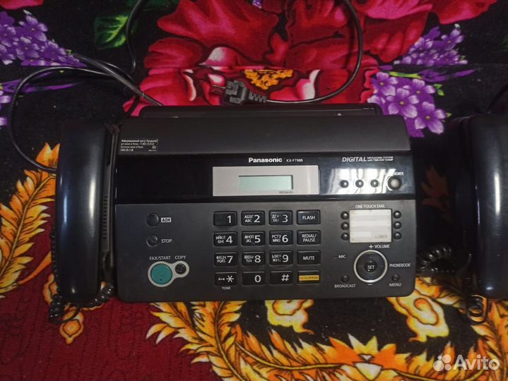 Факс panasonic kx fp218