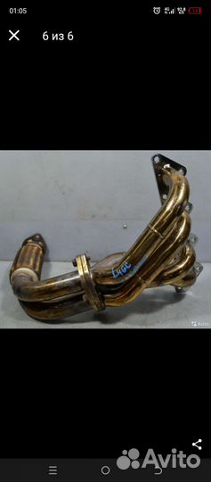 Выпускной коллектор 4-2-1 (паук) G4GC. Ceed 2.0