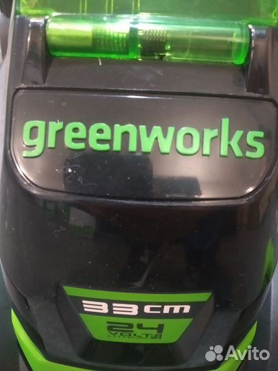 Газонокосилка аккумуляторная greenworks