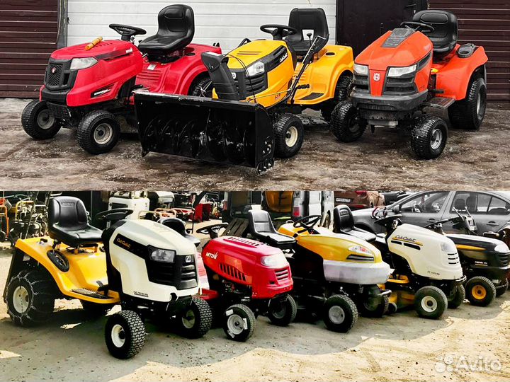 Ремонт райдеров и садовых минитракторов