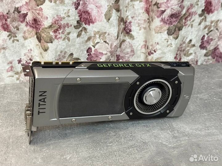 Видеокарта geforce gtx titan black
