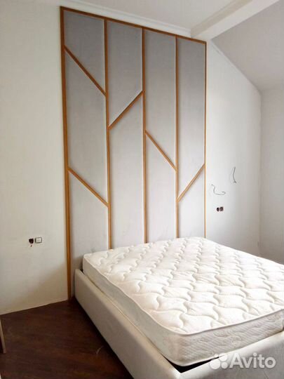 Мягкие стеновые панели и кровати