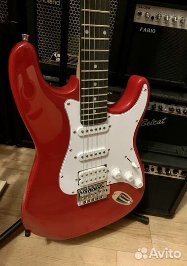 Электрогитара под Fender + Комбик (комплект)