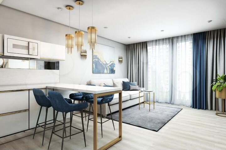 2-к. апартаменты, 41 м², 2/5 эт.