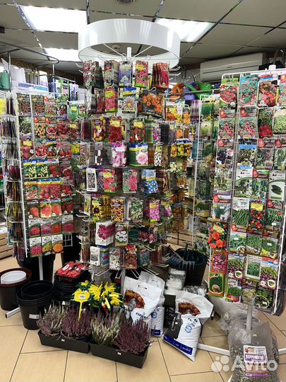 Семена, удобрения, грунты