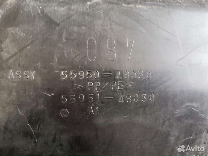 Воздуховод вентиляции салона Toyota