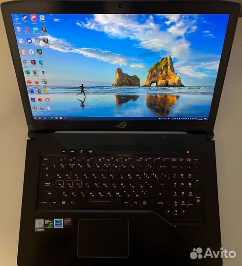 Ноутбук игровой asus ROG Strix GL703VM