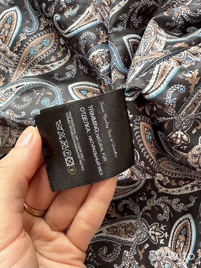 Зимняя куртка из натуральной кожи с песцом