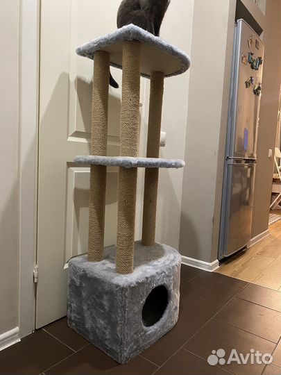 Когтеточка домик для кошки