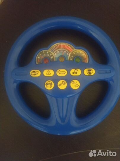 Детский музыкальный руль новый